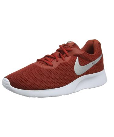 Nike Tanjun (Ps) Unisex Kid's Gymnastics Shoes Black 10.5 Child UK (28 EU) 8 UK Multicolour Dune Red Metallic Silver White