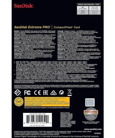 SanDisk Extreme PRO 64GB Compact Flash Memory Card | Up to 160MB/s Speed | UDMA 7 - Buy Online on SooperMarket.com
