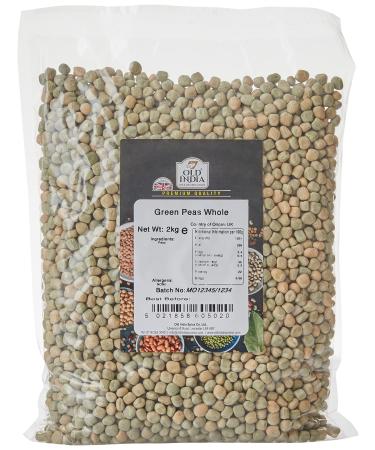Old India Green Peas Whole 2kg 2 kg (Pack of 1)