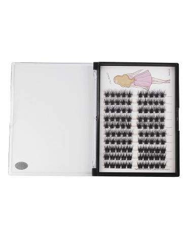 Bodermincer 3D Effect Eyelash Extension Glue - Thick Segmented Individual Eyelashes (12MM) | Professional Makeup & False Lashes for Stunning Beauty - Buy Online on SooperMarket.com