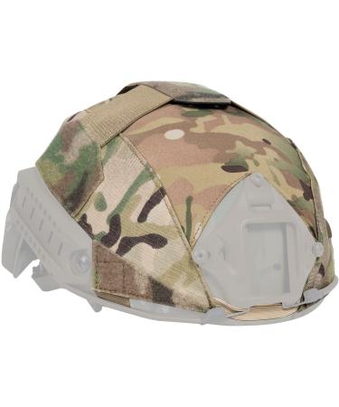 OneTigris Tactical Helmet Cover ZKB09, Camouflage Accessories for M/L Ops-Core High-Cut Ballistic Helmet, L/XL Ops-Core Bump Helmet, M/L FMA Thick FAST Helmet, L/XL FMA Regular FAST Helmet Bump Helmet