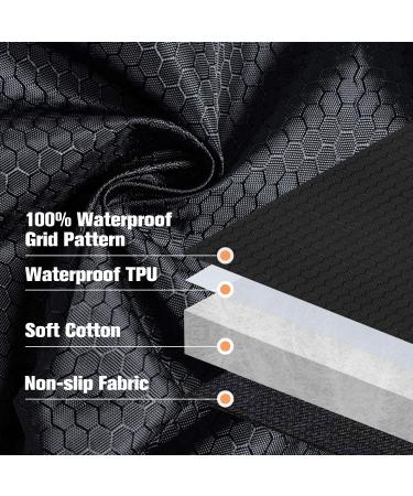 PETICON Waterproof Dog Car Seat Cover for Back Seat - Scratchproof & Nonslip Pet Bench Protector for Cars, Trucks, SUVs - Durable, Washable Black Backseat Protection - Buy Online on SooperMarket.com