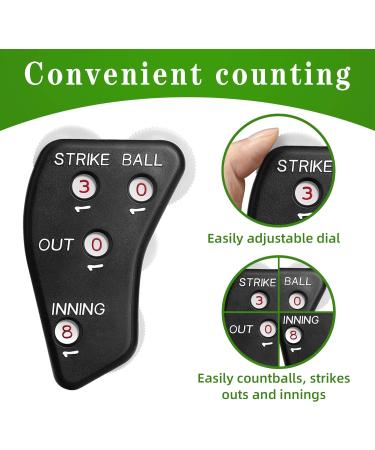Watayo 4 Wheel Umpire Indicator - Baseball & Softball Umpire Counter Clicker (2pcs) - Buy Online on SooperMarket.com