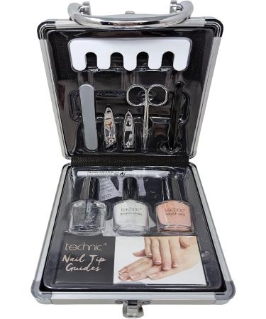 Technic French Manicure Gift Set - Nail Polish & Nail Clippers Kit. Ideal Present for Christmas Stocking Fillers Gift Set for Women Birthdays Grooming Starter Set with Topline Thank You Card. - Buy Online on SooperMarket.com
