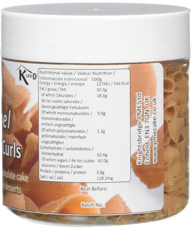 PME Belgian Caramel Chocolate Curls 85 g - Buy Online on SooperMarket.com