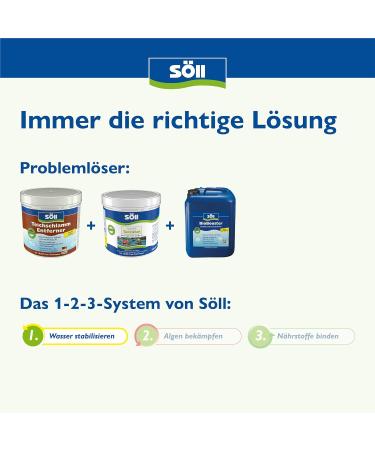S ll 80588 Pond Sludge Remover - Biological Cleaner for Garden Fish & Swimming Ponds | 500g - Buy Online on SooperMarket.com