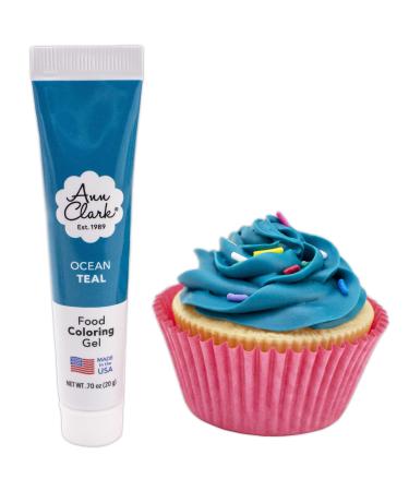 Ann Clark Ocean Teal Food Coloring Gel 70 oz. (20 g)