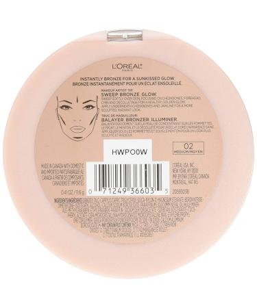 L'Oreal Paris True Match Lumi Bronze It Bronzer - Medium 0.41 fl oz - Buy Online on SooperMarket.com