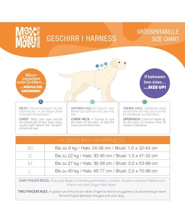Max & Molly Missy Pop Dog Harness - Odorless Neoprene Comfort & Loss Protection | Shop Internationally - Buy Online on SooperMarket.com