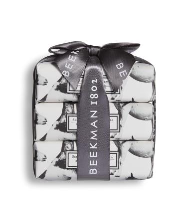 Beekman 1802 Goat Milk Soap Bar 3-Piece Set - 3.5 oz - Nourishes  Moisturizes & Hydrates the Body - Good for Sensitive Skin - Cruelty Free Vanilla Absolute