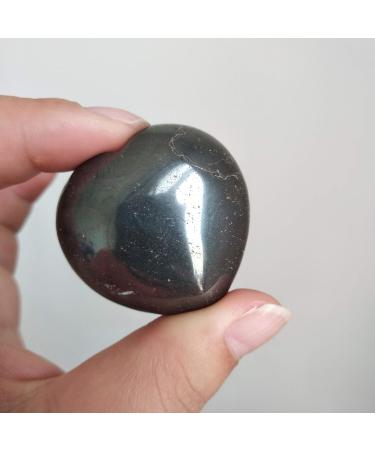 Natural Crystal Rough Home Decoration 1pcs Natural Iron ore Heart Crystal Love Heart for Stones - Buy Online on SooperMarket.com