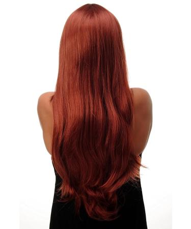 WIG ME UP - Long Red Copper Wig 70cm | Sexy Straight Hair | Ideal for Any Occasion - Buy Online on SooperMarket.com