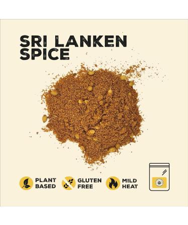 Nature Kitchen Sri Lankan Mild Spice Blend - 500g | Gluten-Free & Vegan Seasoning for Everyday Cooking: Marinades, Sauces, Frying, Baking, Grilling - Buy Online on SooperMarket.com