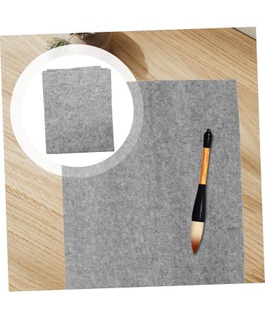 STOBOK Calligraphy Felt Paper Felt Exercise Mat Felt Wool Desk Pad Calligraphy Desk Pad Professional Writing Mat Felt Pads Chemical Fiber Student Painting and Calligraphy Painting Table - Buy Online on SooperMarket.com