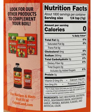 Cajun Land Crab Shrimp Crawfish Boil 4 lbs - Pack of 1 - Buy Online on SooperMarket.com