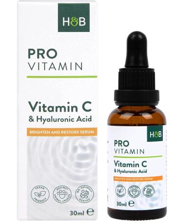 Holland & Barrett Vitamin C + Hyaluronic Acid Serum 30ml - Buy Online on SooperMarket.com