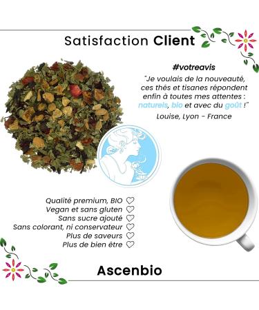 Ascenbio - Infusion - Organic Sweetness - Loose - Prepared and packaged in France - Biodegradable packaging - Buy Online on SooperMarket.com