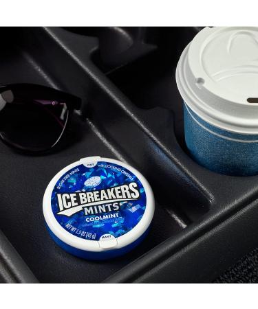 Ice Breakers Mints Cool Mint - Refreshing Peppermint Candies 1 Piece (8 x 42g) | International Shipping Available - Buy Online on SooperMarket.com