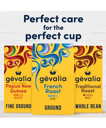 Gevalia French Roast Dark Ground Coffee - 20 oz Bag - Buy Online on SooperMarket.com