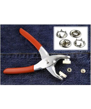Snap Factory Easy Press Button Snap Fastener Pliers With 108 Snap Pieces - 3/16 - Buy Online on SooperMarket.com