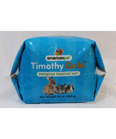 American Pet Diner 140 Timothy Gold Hay 24 oz Blue - 1.5 lb Pack for Small Pets - Buy Online on SooperMarket.com