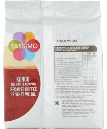 Tassimo Kenco Mocha Coffee Pods - 16 Count Pack, 8 Servings - Delicious Mocha Flavored Coffee Pods - Buy Online on SooperMarket.com