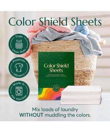 CLEANOMIC Color Shield Sheets - 32 Color Preserving Laundry Sheets Prevent Dye Mixing Ideal for International Shipping - Buy Online on SooperMarket.com
