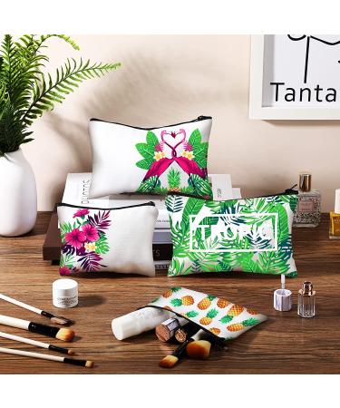 12-Piece Sublimation Blanks Cosmetic Bags Set - DIY Heat Transfer Makeup Canvas Pouch with Zipper - Multipurpose Toiletry & Pen Case (7.9 x 5.5 & 5.9 x 4.7) - Buy Online on SooperMarket.com
