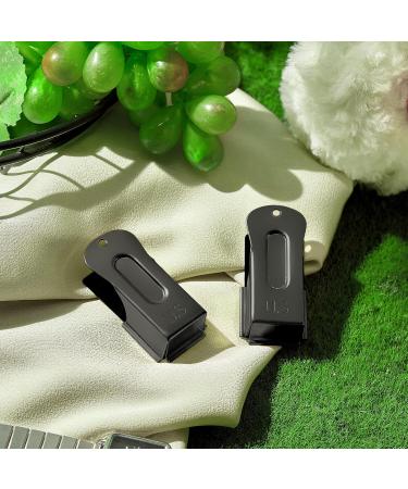 Vercanmonth 2-Piece Brass Pet Training Clicker Set - Durable Metal Dog & Cat Clickers for Effective Training | Perfect for Puppy & Pet Owners (Black) - Buy Online on SooperMarket.com