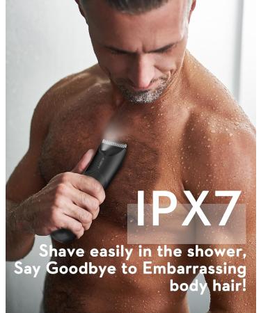 Buy Kibiy Electric Intimate Razor for Men - Waterproof LED Display Extra Replaceable Blades - Buy Online on SooperMarket.com