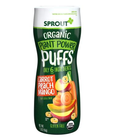 Sprout Organic Quinoa Puffs Carrot Mango 1.5 oz (43 g)