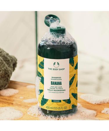 Buy The Body Shop Banana Truly Nourishing Shampoo 13.5oz - Nourishing Hair Care International Shipping Available - Buy Online on SooperMarket.com