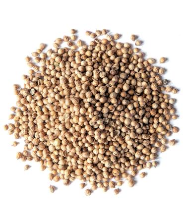 Organic Coriander Seeds 6oz - Non-GMO Whole Spice for Garam Masala & Curry - High Fiber & Minerals - Vegan & Non-Irradiated - Buy Online on SooperMarket.com