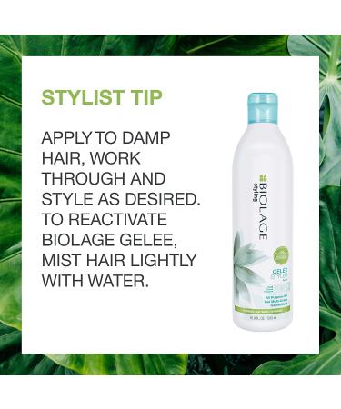 BIOLAGE Styling Gele | Firm Hold for Body, Shine & Control | All Hair Types | Paraben-Free, Vegan | 16.9 Fl Oz - Buy Online on SooperMarket.com