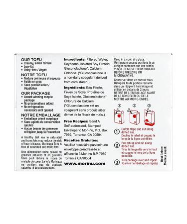 Buy Mori Nu Firm Lite Tofu - 12.3 oz | High-Protein Plant-Based Protein - Buy Online on SooperMarket.com