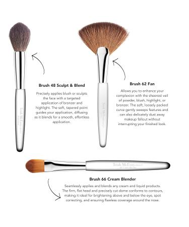 Trish McEvoy Women's 62 Fan Brush - Premium Makeup Tool for Flawless Application | International Shipping Available - Buy Online on SooperMarket.com