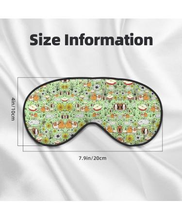 Guinea Pig Soft Sleep Eye Mask | Breathable Eye Patch for Women | Perfect for Travel & Relaxation - Buy Online on SooperMarket.com