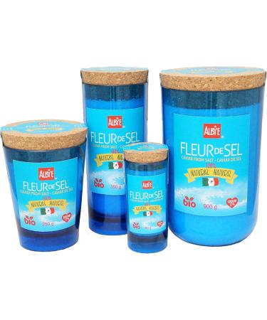 Fleur de Sel Organic Artisanal Natural Low Sodium (12%) Unbreakable Tumbler with 2.83oz Enhances The Taste of Foods. The Caviar of Salt!. - Buy Online on SooperMarket.com