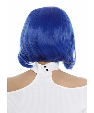 Buy WIG ME UP 0820-T2512 Short Bob Wavy Wig for Ladies - Stylish Blue Color | International Shipping Available - Buy Online on SooperMarket.com
