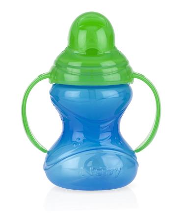 Nuby No-Spill Flip N' Sip Clik-It Cup with 360 Straw 8oz - Multicolor - Buy Online on SooperMarket.com
