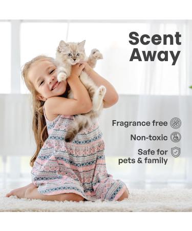 SCENT AWAY Cat litter Deodorizer Litter Box Odor Eliminator | Fragrance Free Cat Litter Deodorizer with ACTIVE CARBON | Eliminates Cat Odors and Smells to Keep Your Home Fresh and Clean (Pack of 1) 310.52 ml (Pack of 1) - Buy Online on SooperMarket.com