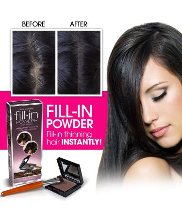 Dark Brown Fill In Powder - 2 Pack | Cover Your Gray - Buy Online on SooperMarket.com