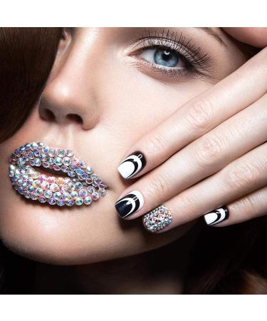 1440 Pack Crystal AB 4 MM Rhinestone Gems - Non-Self-Adhesive Diamantes - Buy Online on SooperMarket.com