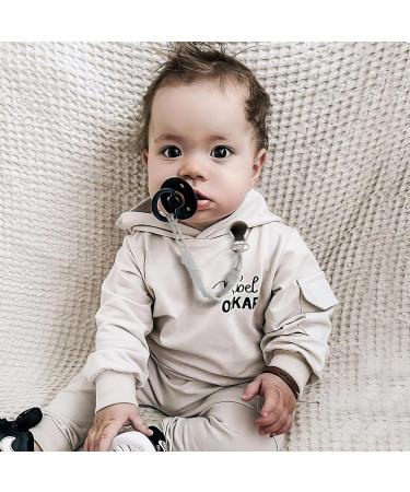 Buy Kowlone Silicone Frog Pacifier Clips for Girls - 2-Pack Gray | Perfect Baby Shower Gift - Buy Online on SooperMarket.com