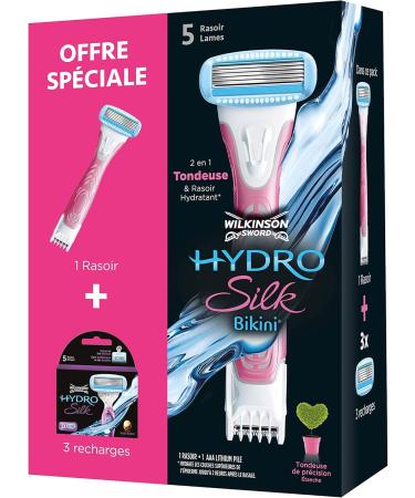 Buy Wilkinson Hydro Silk Bikini Combo Pack Razor - 4 Pieces | International Shipping Available - Buy Online on SooperMarket.com