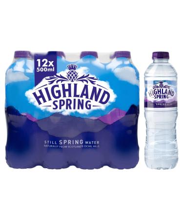 Highland Spring Still Mineral Water 12x500ml
