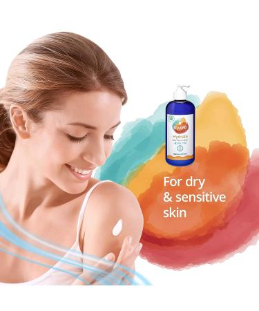 Sea Kind Lavender Hydrate Sea Plant Hand and Body Lotion - 16 Fl Oz | All Natural Non Comedogenic Vegan Moisturizer for Dry, Sensitive Skin - No Parabens | Women and Men - Buy Online on SooperMarket.com