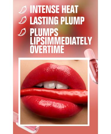 Intense Heat Plumping Lip Gloss with Chili Extract | Juicy & Full Lips | 30% Plumper Look | Glossy Shine | Mirror Finish  - Buy Online on SooperMarket.com
