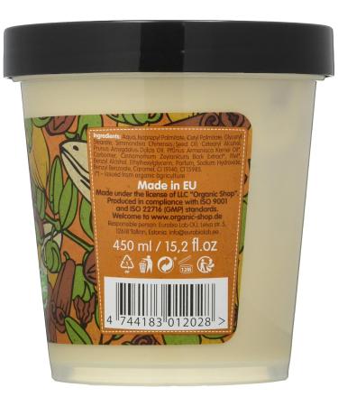 Organic Shop Body Desserts Almond & Honey Nourishing Body Mousse 450ml - Strawberry Scent | Vegan & Natural Skincare | International Shipping - Buy Online on SooperMarket.com