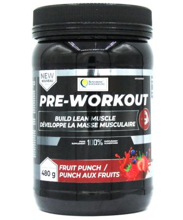 Pre workout develops muscle mass if used in combination with regular workout and a balanced diet to build lean muscle Fruit Punch